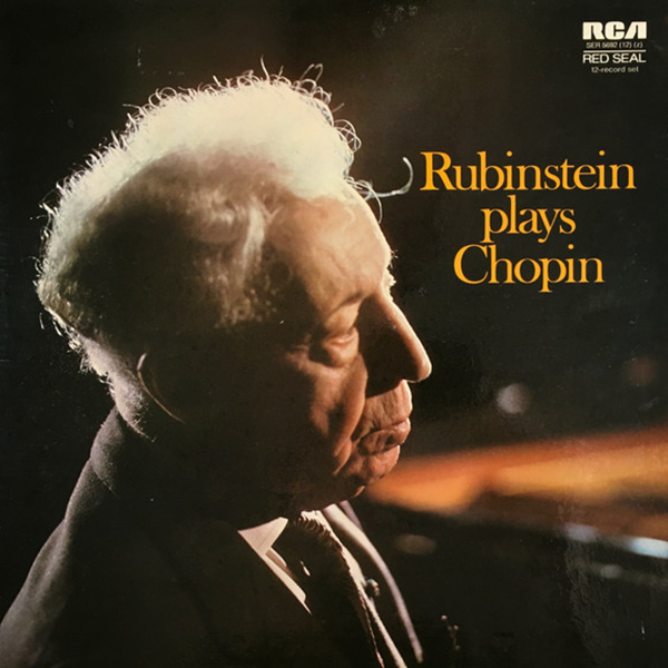 cover album art of Rubinstein's Plays Chopin